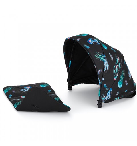 Petite&Mars - Budka z dwustronną wkładką do wózka Royal2/3 | Jellyfish